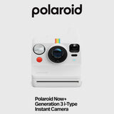 Polaroid Now Plus Generation 3 Instant Camera with Two-Lens AF System (White) and Film Kit Bundle