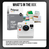 Polaroid Now Plus Generation 3 Instant Camera with Two-Lens AF System (White) and Film Kit Bundle
