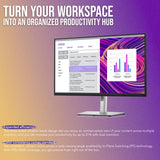 Dell P2723D 27-Inch QHD 1440p LED Backlit LCD Monitor (2-Pack) with Dual Pad Wireless Charger Bundle