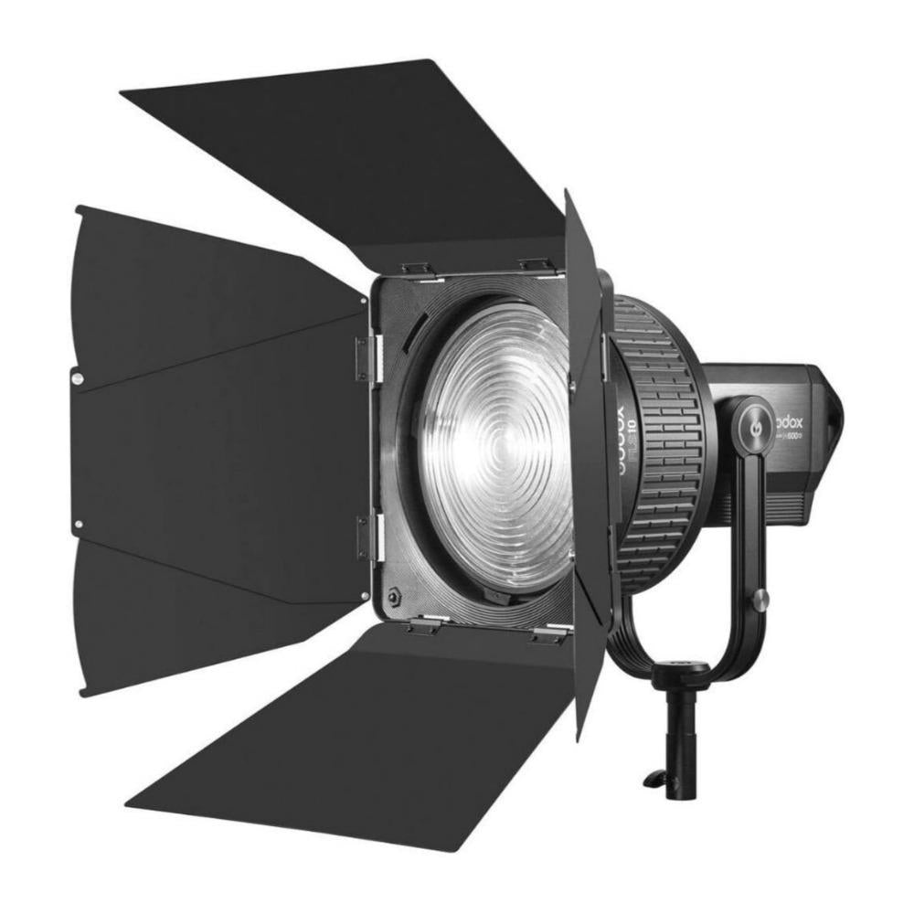 Godox Barndoors for FLS10 Lens with Beam Cutting, Light Control, and Light Spill Prevention (Black)