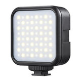 Godox LED6Bi Litemons Bi-Color Type-C Port LED Light with 3 Cold Shoe Mounts (Black)