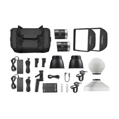 Godox ML30Bi Bi Color LED 2 Light Kit with Wireless Control (Open Box)
