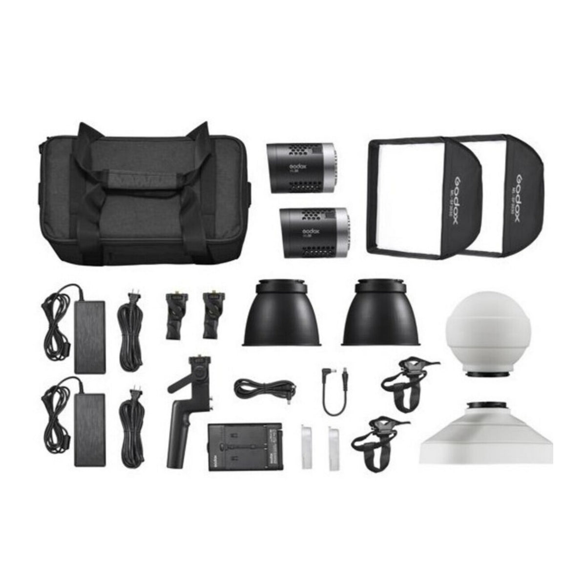 Godox ML30 LED Video Light 2 Kit with Wireless Control (Open Box)