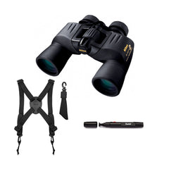 Nikon Action Extreme 8x40 ATB Focus Knob Rubber Armored Coating Binoculars with Harness Bundle