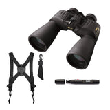 Nikon Action Extreme 7x50 ATB Focus Knob Rubber Armored Coating Binoculars with Harness Bundle