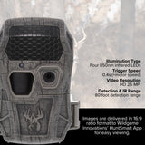 Wildgame Innovations Encounter XT Cellular 26MP Trail Camera with 720p Video (4-Pack) Bundle