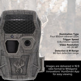 Wildgame Innovations Encounter XT Cellular 26MP Trail Camera with 720p Video Capture Bundle