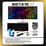 Dell UltraSharp U4025QW 40-Inch Curved Thunderbolt Hub Monitor with USB Hub and HDMI Cable Bundle