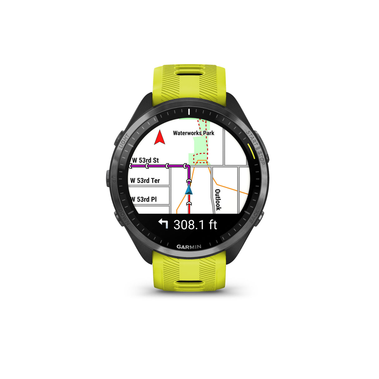 Garmin Forerunner 965 GPS Running Smartwatch (Amp Yellow/Black)