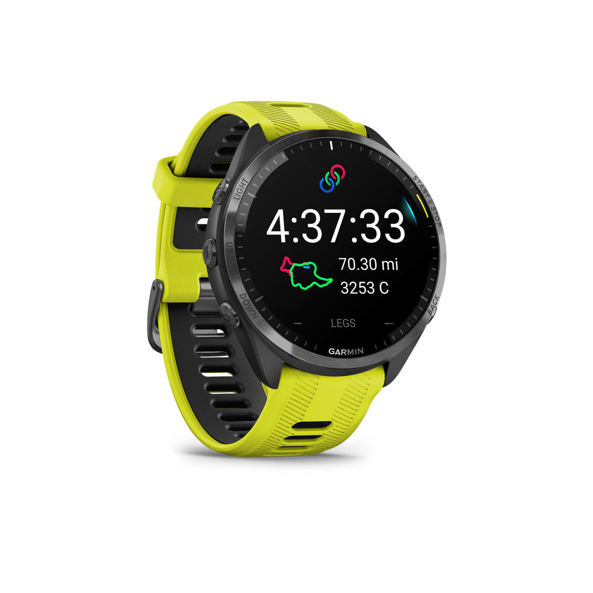 Garmin Forerunner 965 GPS Running Smartwatch (Amp Yellow/Black)