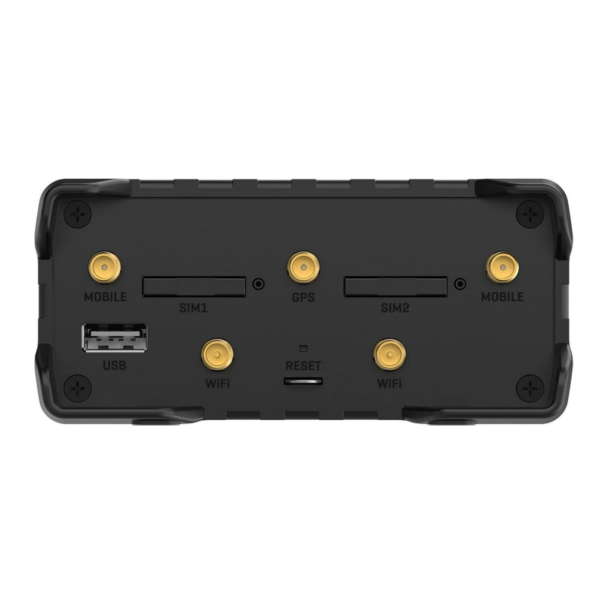 Teltonika RUT956 Industrial Cellular Router with Global Navigation Satellite System (Black)