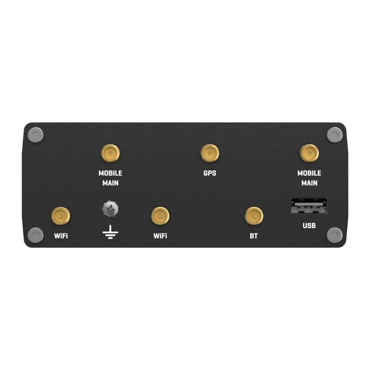 Teltonika RUTX11 LTE Cat 6 Industrial Cellular Router with 4 Gigabit Ethernet Ports (Black)