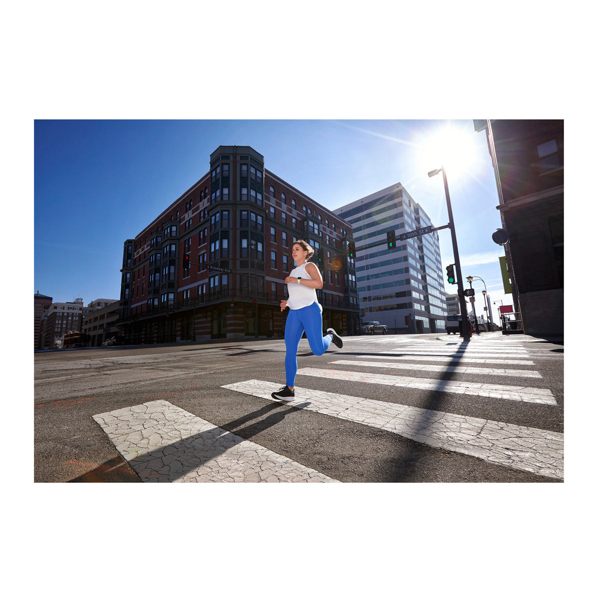 Garmin Forerunner 55 GPS Running Smartwatch (White)