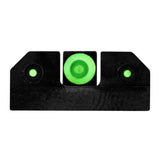 XS Sights R3D Sig Sauer Night Sight Green with Photoluminescent Glow Dot and Anti-Reflective Lens