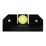 XS Sights R3D Sig Sauer Night Sight Orange with Photoluminescent Glow Dot and Anti-Reflective Lens
