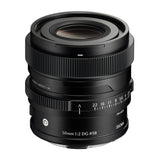 Sigma 50mm F2 DG Contemporary Lens with Manual Aperture Ring (Black, L Mount)