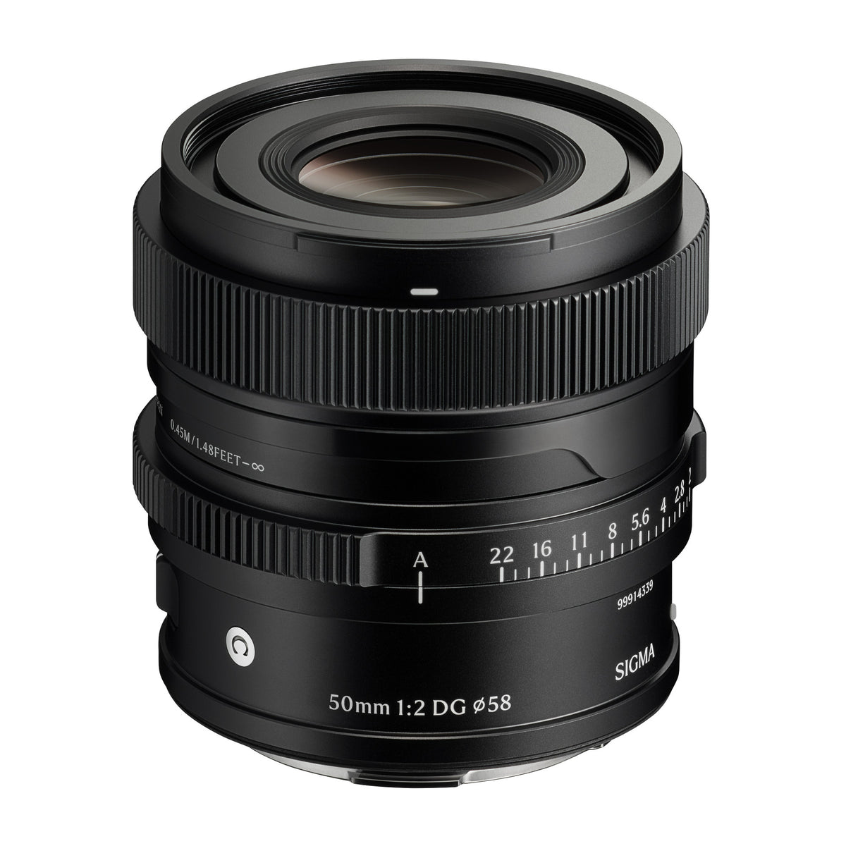 Sigma 50mm F2 DG Black Contemporary Lens for L Mount (Open Box)