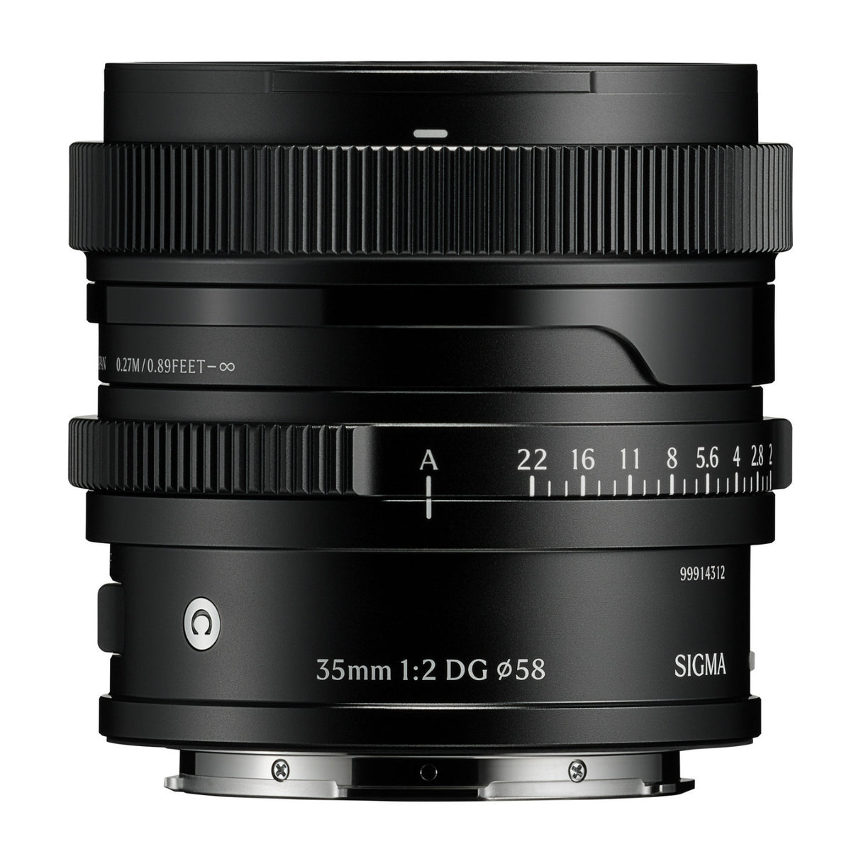 Sigma 35mm F2 DG Black Contemporary Lens for L Mount