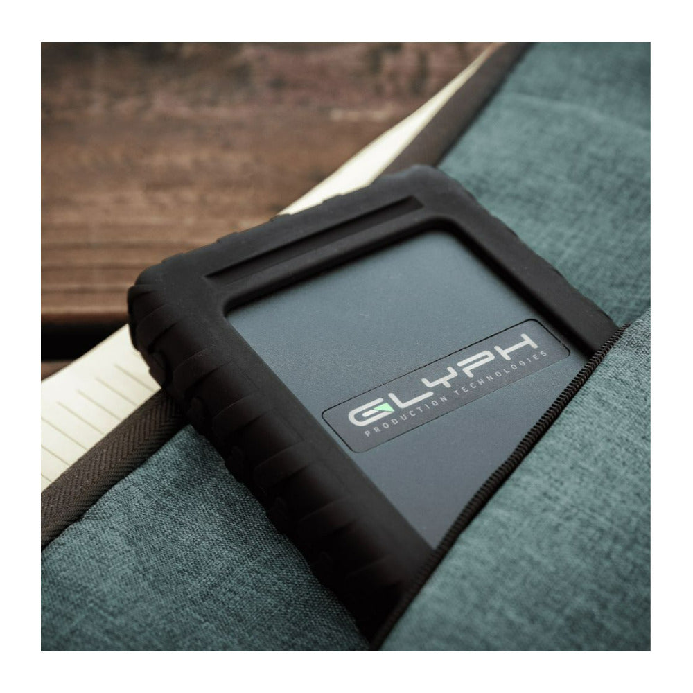 Glyph Blackbox Plus Bus-Powered Rugged Portable USB 3.2 Gen 2 SSD with Padded Silicon Shell (16 TB)