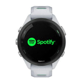 Garmin Forerunner 265S Black Bezel with Whitestone Case GPS Smartwatch (Whitestone and Neo Tropic)