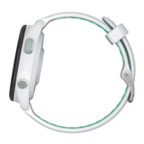 Garmin Forerunner 265S Black Bezel with Whitestone Case GPS Smartwatch (Whitestone and Neo Tropic)