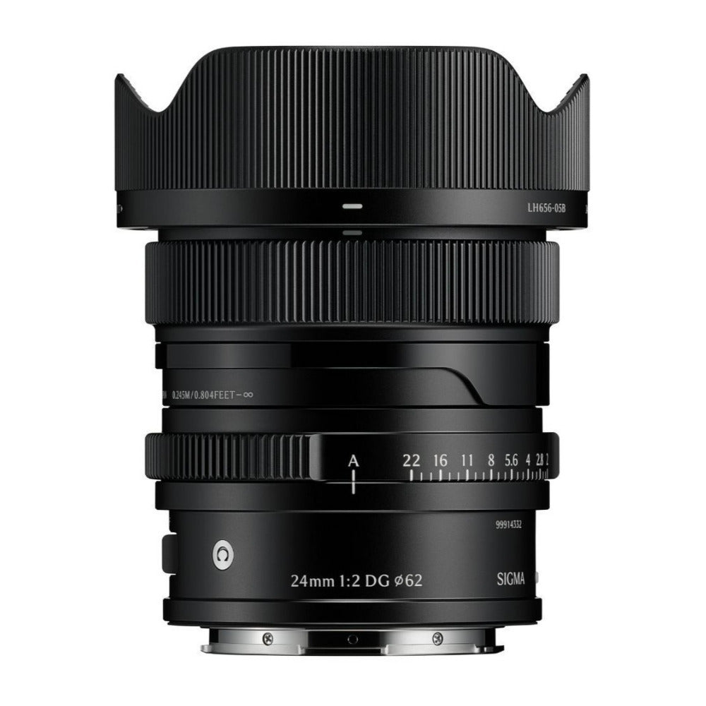 Sigma 24mm F2 DG Full-Frame Contemporary Lens with Manual Aperture Ring (Black, L Mount)