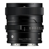 Sigma 24mm F2 DG Full-Frame Contemporary Lens with Manual Aperture Ring (Black, L Mount)