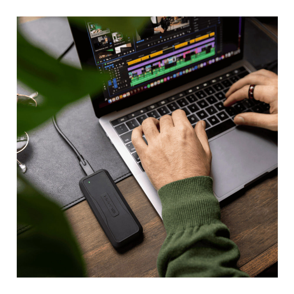 Glyph Atom EV Portable NVMe USB 3.2 Gen 2 1000MBPS External SSD with Thunderbolt 3 Compatible (1TB)