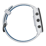 Garmin Forerunner 265 Black Bezel with Whitestone Case GPS Smartwatch (Whitestone and Tidal Blue)