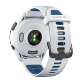 Garmin Forerunner 265 Black Bezel with Whitestone Case GPS Smartwatch (Whitestone and Tidal Blue)