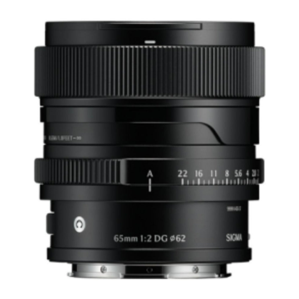 Sigma 65mm F2 DG Full-Frame Contemporary Lens with Manual Aperture Ring (Black, L Mount)