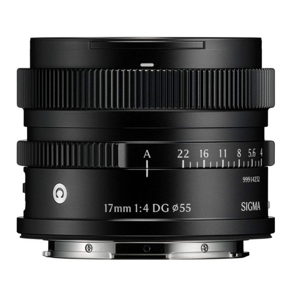 Sigma 17mm F4 DG Black Contemporary Lens for L Mount (Open Box)
