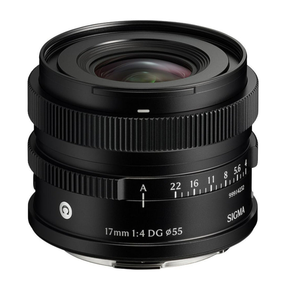 Sigma 17mm F4 DG Black Contemporary Lens for L Mount (Open Box)