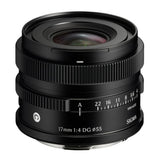 Sigma 17mm F4 DG Black Contemporary Lens for L Mount (Open Box)