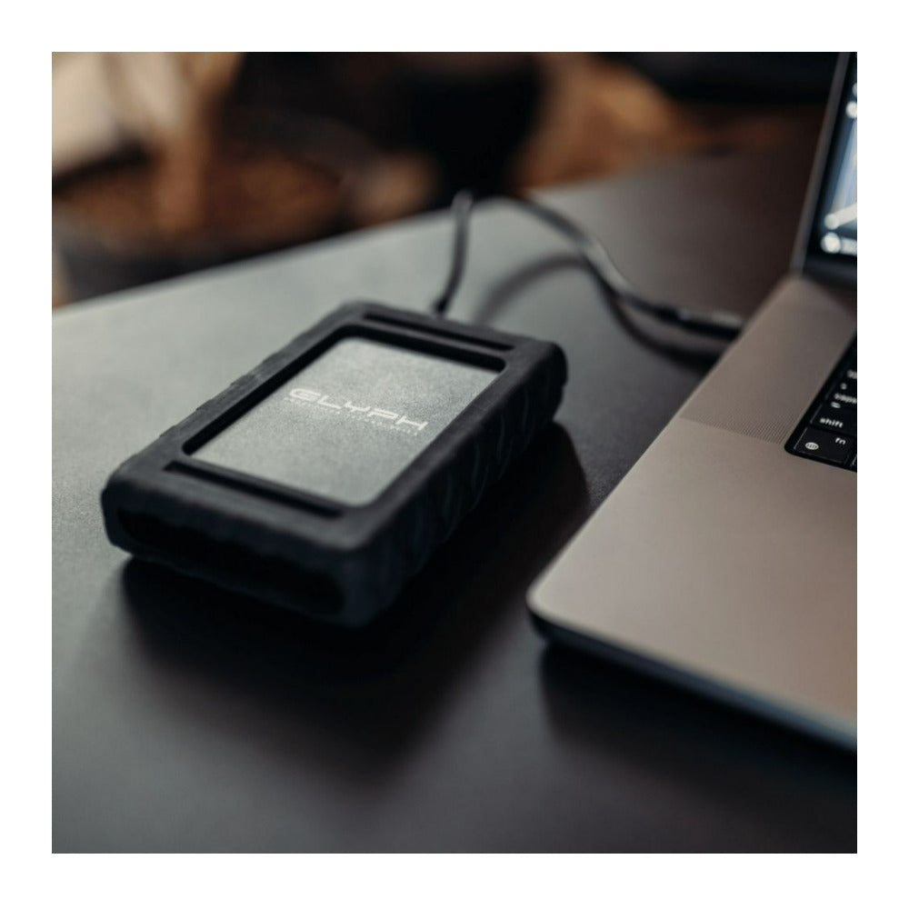 Glyph Blackbox Plus Bus-Powered Rugged Portable USB 3.2 Gen 2 SSD with Padded Silicon Shell (8 TB)