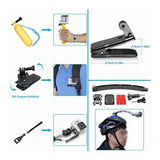 Izonix 50 In 1 Action Camera Accessory Kit with a Large Waterproof Carry Case (Open Box)