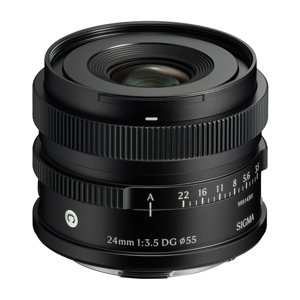 Sigma 24mm F3.5 DG Black Contemporary Lens for L Mount (Open Box)