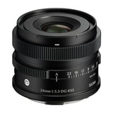 Sigma 24mm F3.5 DG Black Contemporary Lens for L Mount (Open Box)