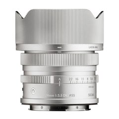 Sigma 24mm F3.5 DG Silver Contemporary Lens for L Mount (Open Box)