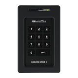 Glyph SecureDrive Plus Encrypted, Rugged, Portable Bus-Powered 2TB Solid State Drive with Keypad