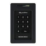Glyph SecureDrive Plus Encrypted, Rugged, Portable Bus-Powered 4TB Solid State Drive with Keypad