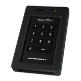 Glyph SecureDrive Plus Encrypted, Rugged, Portable Bus-Powered 4TB Solid State Drive with Keypad
