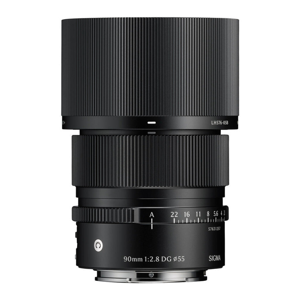 Sigma 90mm F2.8 DG Full-Frame Contemporary Lens with Manual Aperture Ring (Black, Sony E Mount)