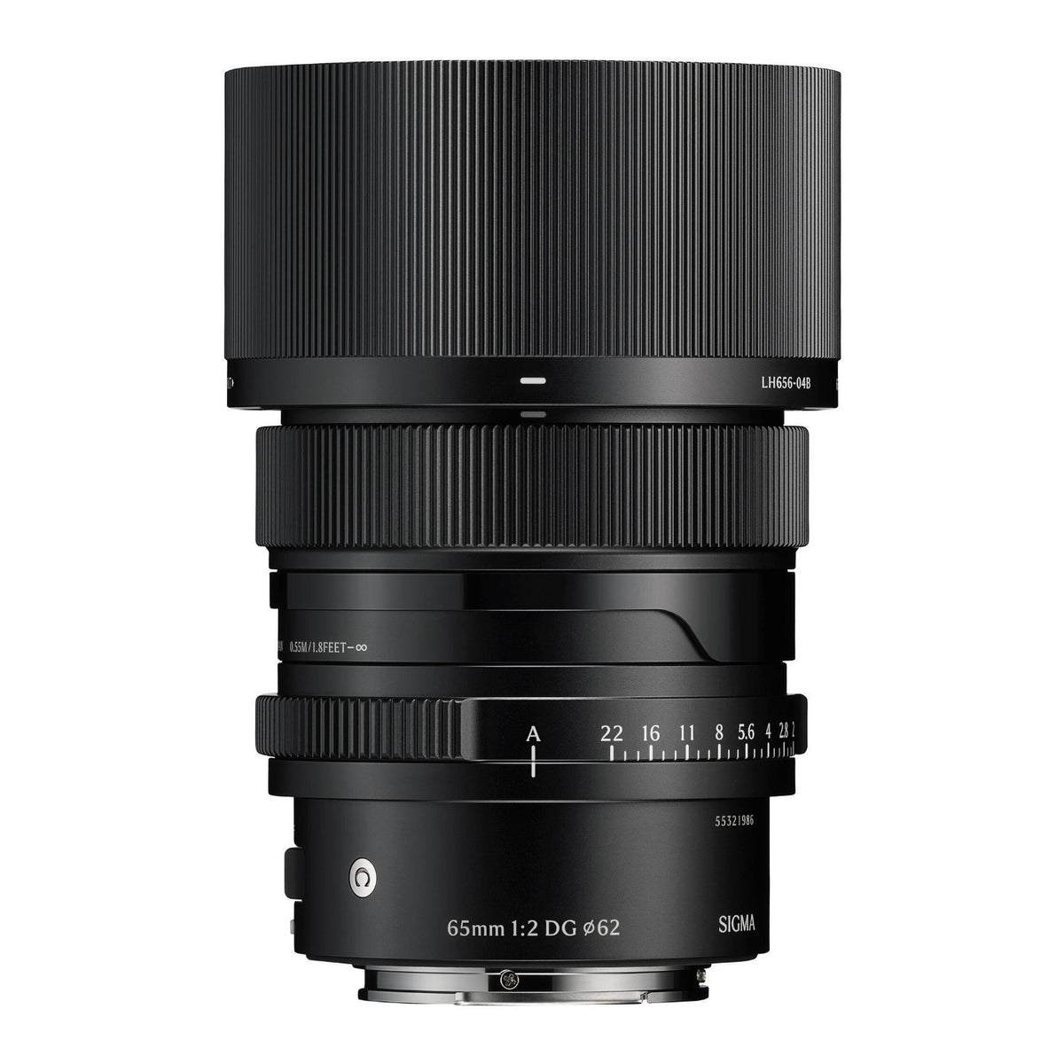 Sigma 65mm F2 DG Black Contemporary Lens for Sony E Mount (Open Box)
