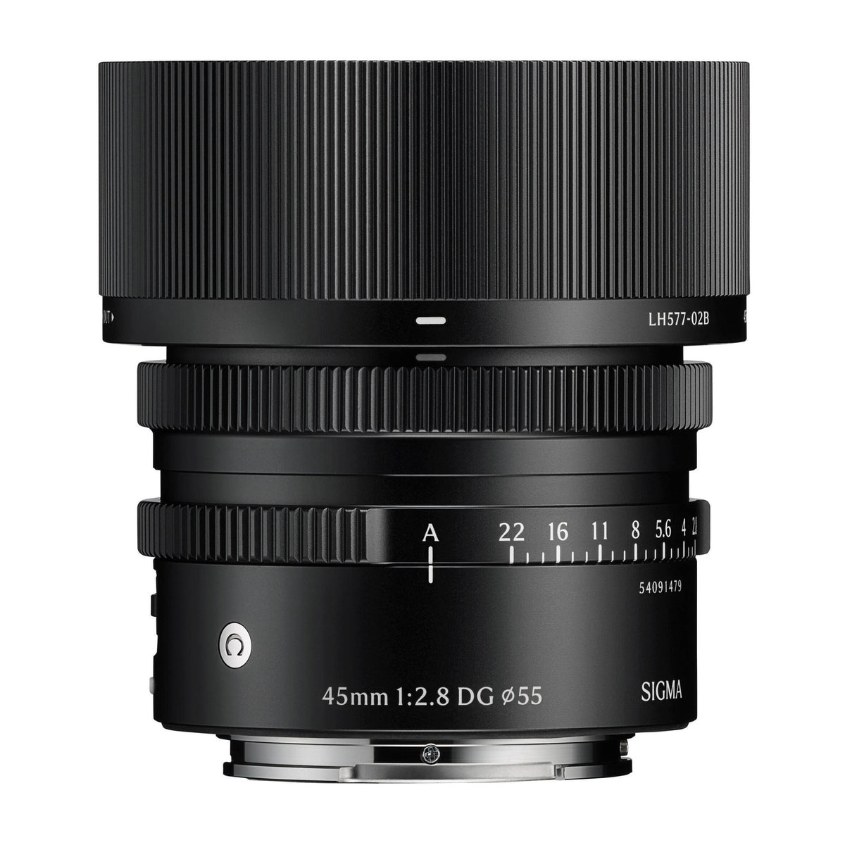 Sigma 45mm F2.8 DG Full-Frame Contemporary Lens with Metal Bayonet Hood (Black, Sony E Mount)