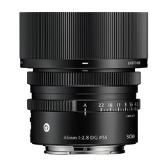 Sigma 45mm F2.8 DG Full Frame Black Contemporary Lens for Sony E Mount (Open Box)