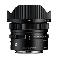 Sigma 17mm F4 DG Full-Frame Contemporary Lens with Manual Aperture Ring (Black, Sony E Mount)
