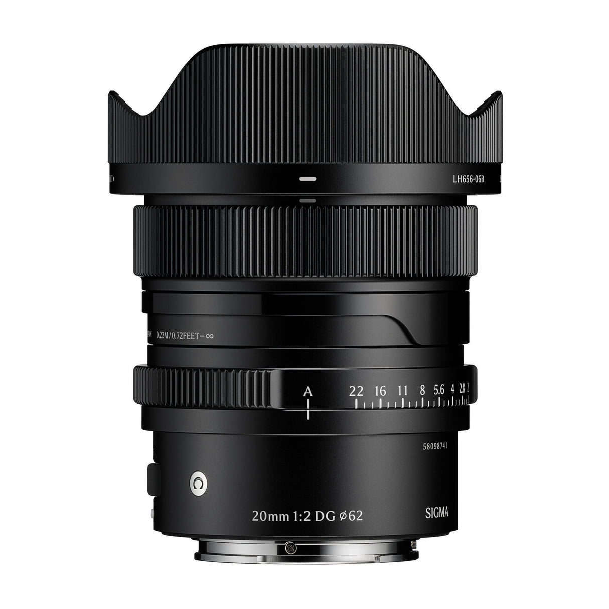 Sigma 20mm F2 DG Full-Frame Contemporary Lens with Manual Aperture Ring (Black, Sony E Mount)