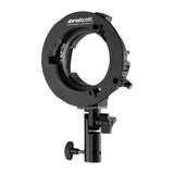 Westcott Quick-Mount S-Bracket 2 with Bowens Mount Compatibility and Uni-Body Design (Black)