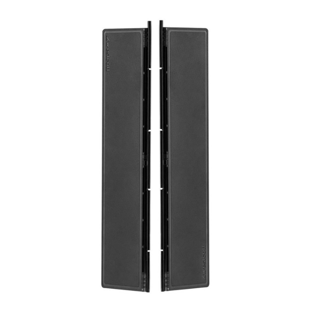 Westcott Ice Light 3 Compact Travel Ready Slide and Lock Black Barndoors (Open Box)